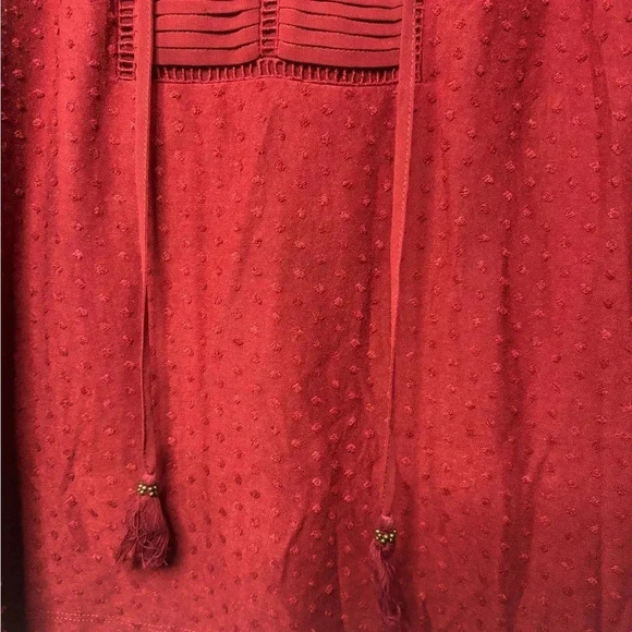 ☀️Danielrainn Long Sleeve Tassel Blouse - Picture 4 of 6